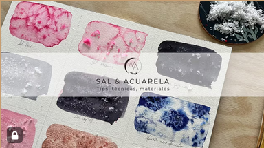 Sal y  acuarela